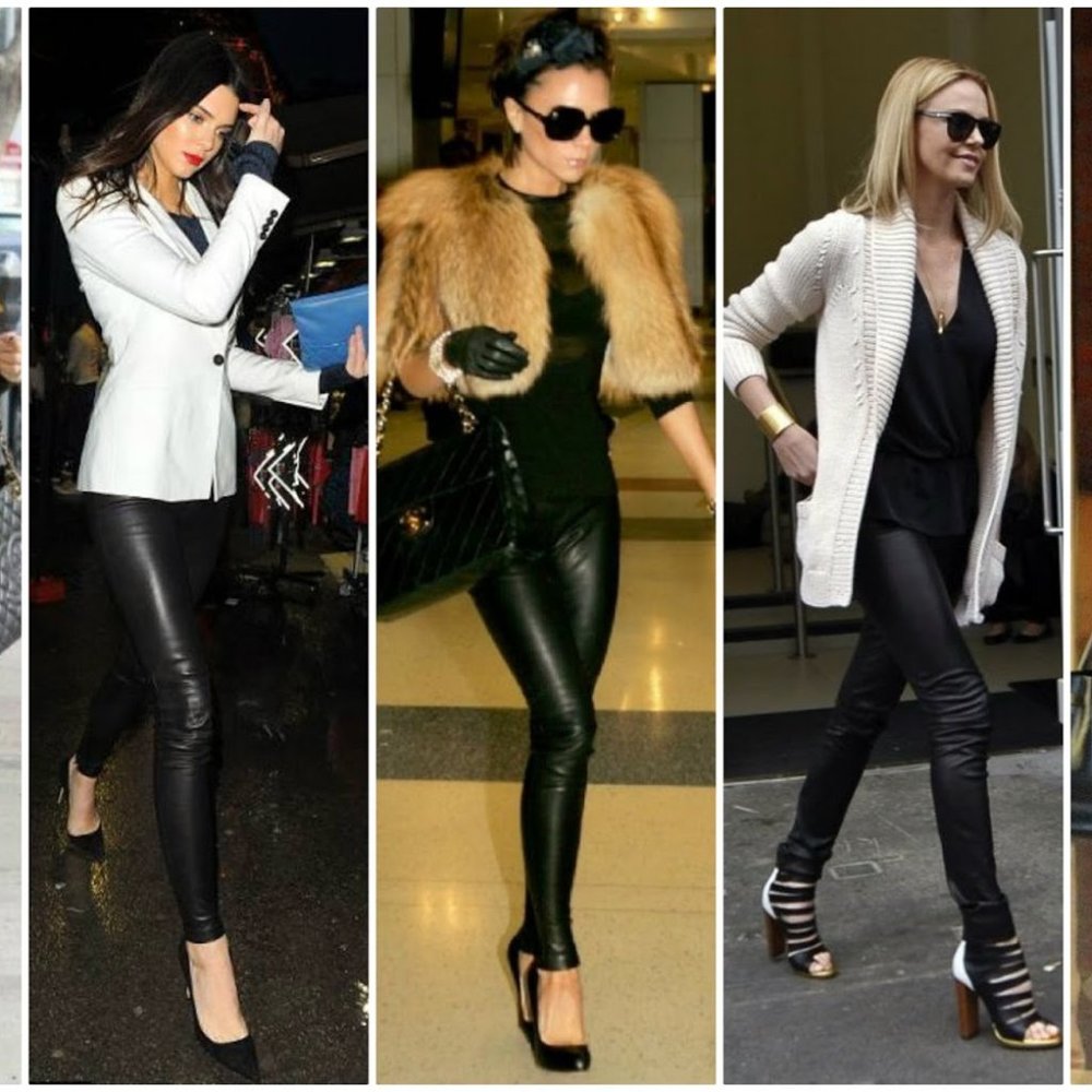 Leather pants